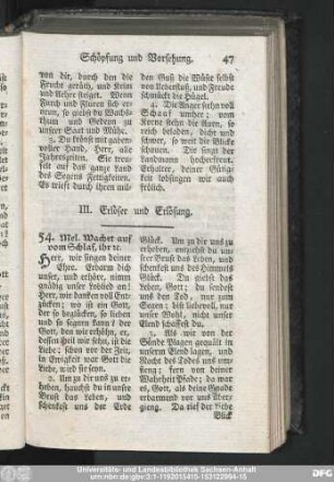 III. Erlöser und Erlösung.