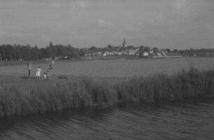 Weißenstadt: Egersee [Weißenstädter See], mit Ort