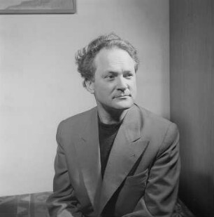 Porträt von Professor Heinrich Kilger, Bühnenbildner : Porträt von Heinrich Kilger