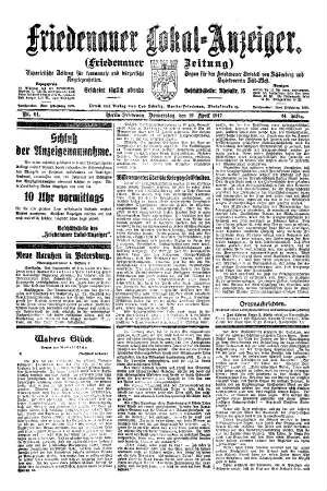 Nr. 91, 19.04.1917
