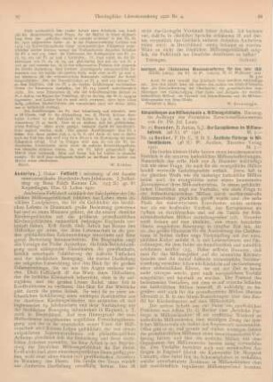 88 [Rezension] Jahrbuch der Sächsischen Missionskonferenz für das Jahr 1921. Jahrg. XXXI