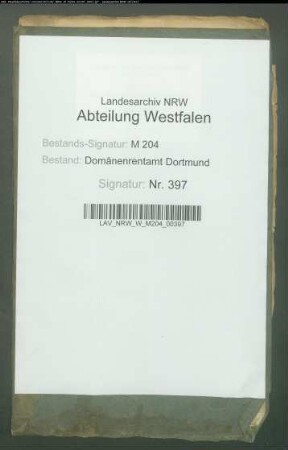 Verkauf von Ackerland am Grünen Weg in Hörde an Heitmann zu Hörde, später Ablösung des Grundzinses