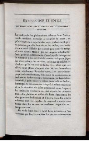 Introduction et Notice.