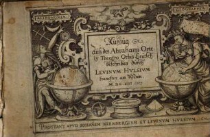 Außzug auß des Abrahami Ortelij Theatro Orbis, 0