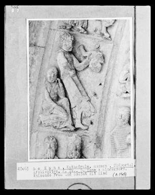 Südportal, 4. Archivolte links, 5. Zone: Bethlehemitischer Kindermord