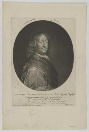 Bildnis des Johannes Olearius