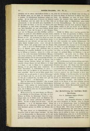 Zur Verbesserung der deutschen Rechtschreibung : (Schluß)