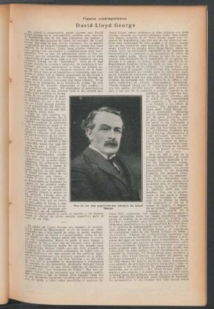 David Lloyd George : Figuras contemporáneas
