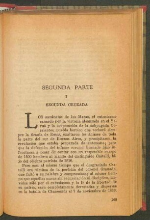 Segunda parte