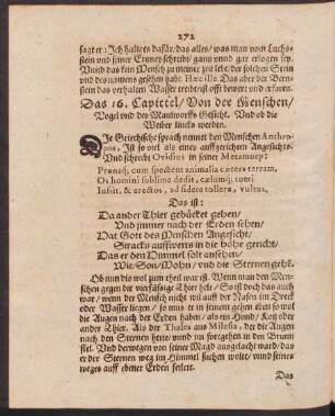 Das 16. Capittel ... - Das 20. Capittel ...