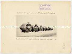 Zwei- und Dreiphasen-Motoren Modell Mz bzw. Md 1/4-18