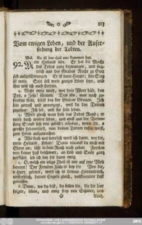 Vom ewigen Leben, und der Auferstehung der Todten.