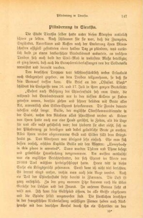 Plünderung in Tientsin