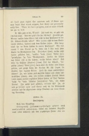 Lektion 25. Fortsetzung.