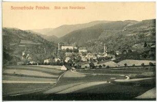 Petschau. Blick auf Petschau vom Petersberge
