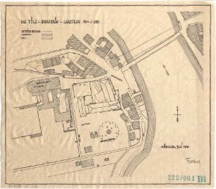 Fischer, Theodor; Bad Tölz (Bayern); Bruckbräu - Lageplan