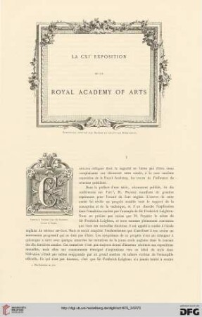 5: La CXIe exposition de la Royal Academy of Arts