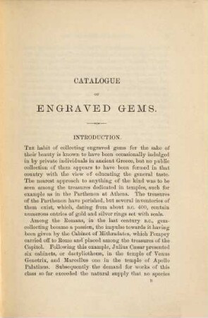 A catalogue of engraved gems in the British Museum 