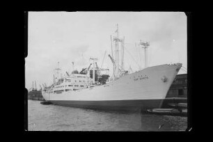 Cap Norte (1955), Frachtschiff (reefer), Hamburg Südamerikanische Dampfschifffahrts-Gesellschaft A/S & Co KG (HSDG), Antwerpen, Bau-Nr. 895