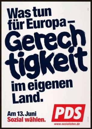 PDS, Europawahl 2004