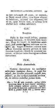 CLXI - CLXVI.