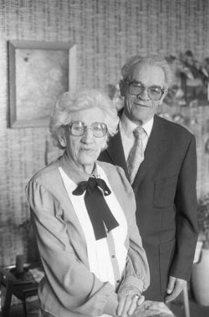 Diamanthochzeit der Eheleute Katharina und Theodor Fuchs