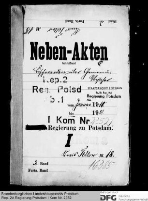 Beschwerden über Gemeindevorsteher im Kreis Teltow