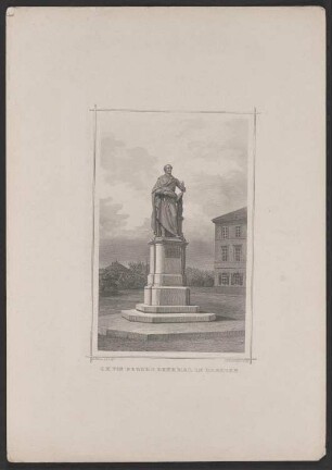 Statue Carl Maria von Weber (1786-1826)
