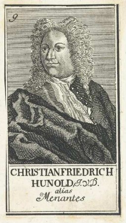 Bildnis des Christian Friedrich Hunold