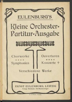 Sixth symphony : (Pastorale) : op. 68