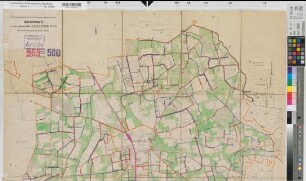 Drensteinfurt (Drensteinfurt), Flurbereinigung Drensteinfurt, Übersichtskarte