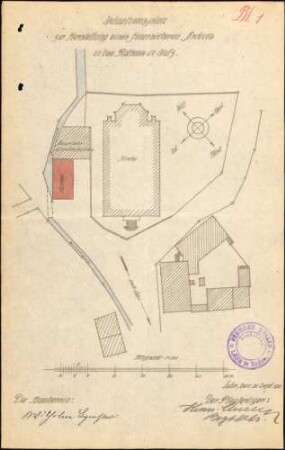 Erstellung und Unterhaltung eines feuersicheren Archivs im Rathaus der Gemeinde Sulz