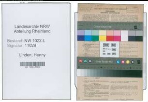 Entnazifizierung Henny Linden , geb. 10.01.1898 (Bankangestellte)