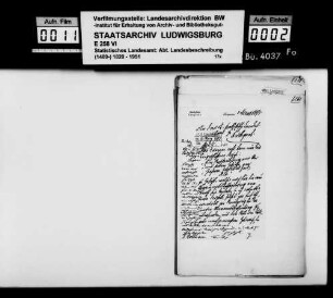 Beschaffung und Veröffentlichung von Informationen zur OAB 1897