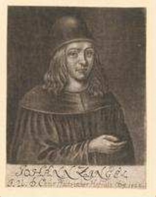 Dr. jur. utr. Johann (auch: Hans) Zingel, Kurpfälzischer Hofrat; gest. 1522