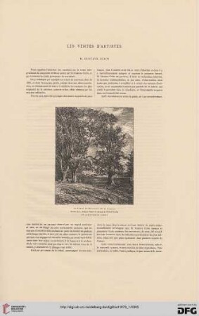 Les ventes d'artistes