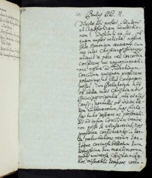 201r-202v, Paulus PP. III. Dilecte fili noster ... 10. Juli 1543