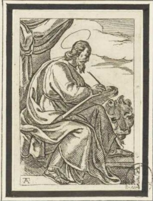 Der Evangelist Markus (aus der Folge von Szenen aus dem Neuen Testament etc.)