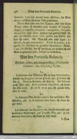 Von den Particulis relativis