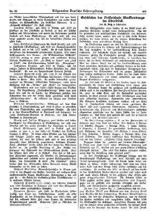 Geschichte der Volksschule Mecklenburgs im Überblick