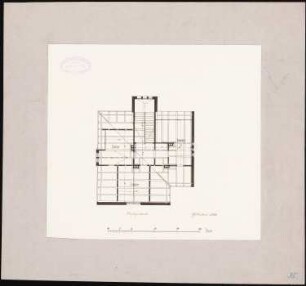 Wohnhaus: Grundriss Dachgeschoss