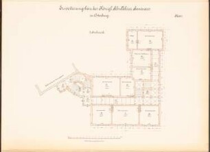 Lehrerseminar, Osterburg: Grundriss 2.OG
