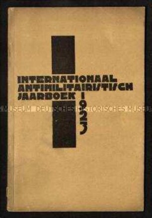 Internationales antimilitaristisches Jahrbuch 1923