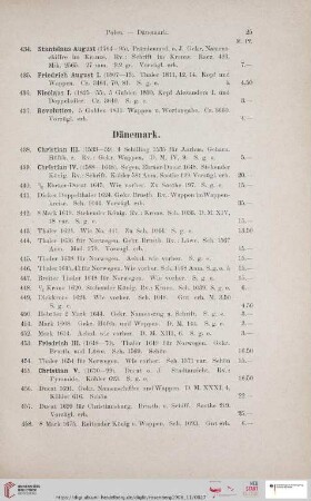 Dänemark (Nr. 438-492)