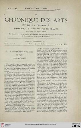 Nr. 26 (15 juillet)