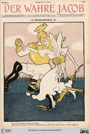 Nr. 581 (27. Oktober 1908) (Friedensballett)