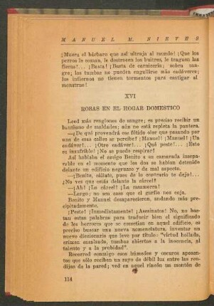 XVI - Rosas en el hogar doméstico