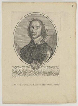 Bildnis des Olivier Cromwel
