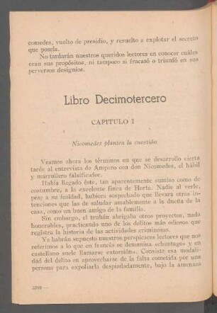 Capítulo I - Nicomedes plantea la cuestión