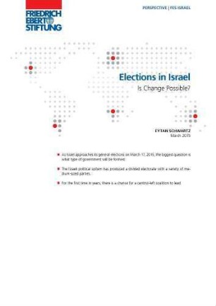 Elections in Israel : is change possible?